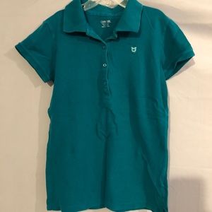 Turquoise polo